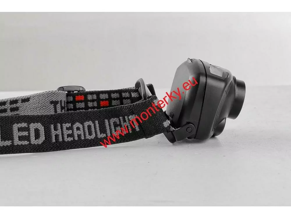LED čelovka s hliníkovým tělem 6121-009-518-00