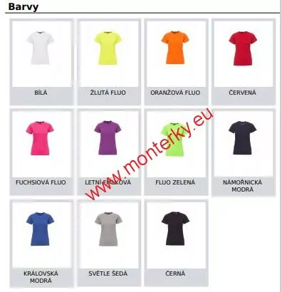 Funkční tričko RUNNER LADY 000465-0028,FLUO ZELENÁ 07039