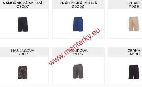 ŠORTKY RIMINI SUMMER 001193-0067,KRÁLOVSKÁ MODRÁ 09000 až 5XL PAYPER