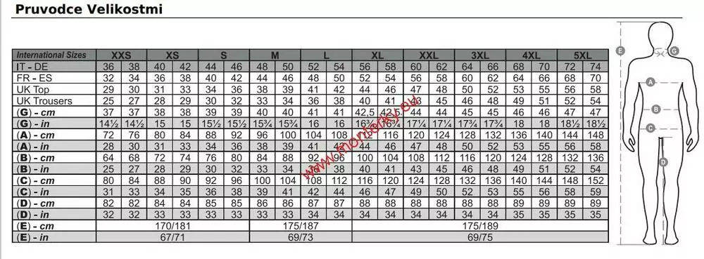 Pánská dvoubarevná polokošile COMPANY 001465-0440 červené 03021