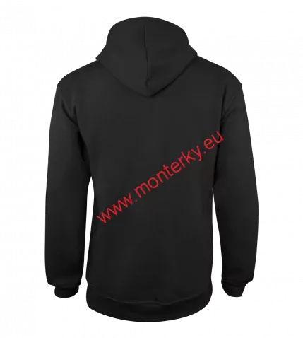 Mikina s kapucí  SWUAHOOD CELOZIP grey adoco 