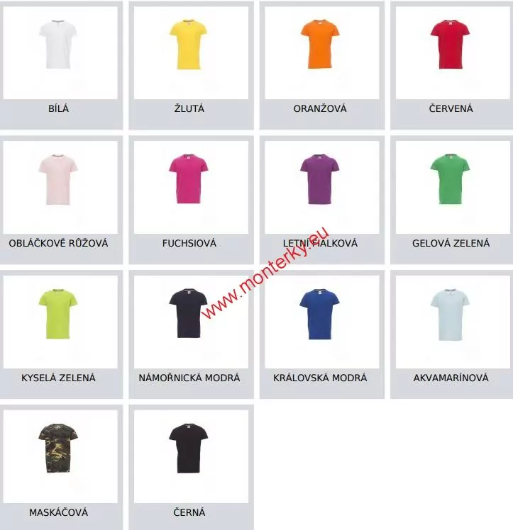 Tričko dětské SUNSET KIDS 000467-0030 gelová zelená 07003