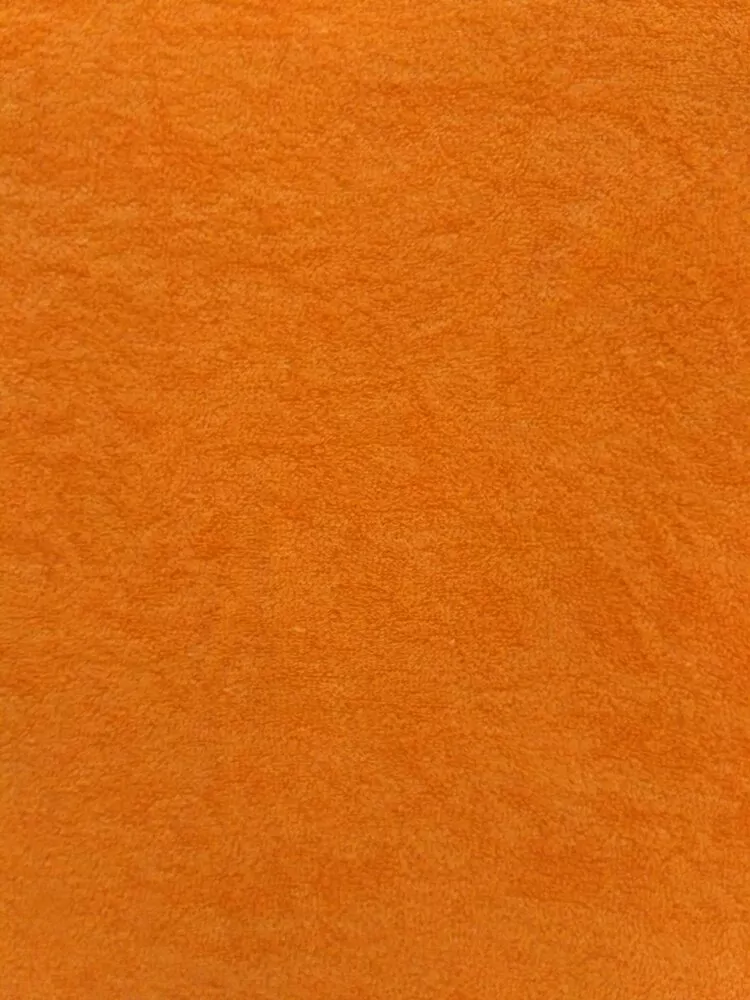 Prostěradlo FROTÉ jednolůžko 90x200cm ORANŽOVÉ