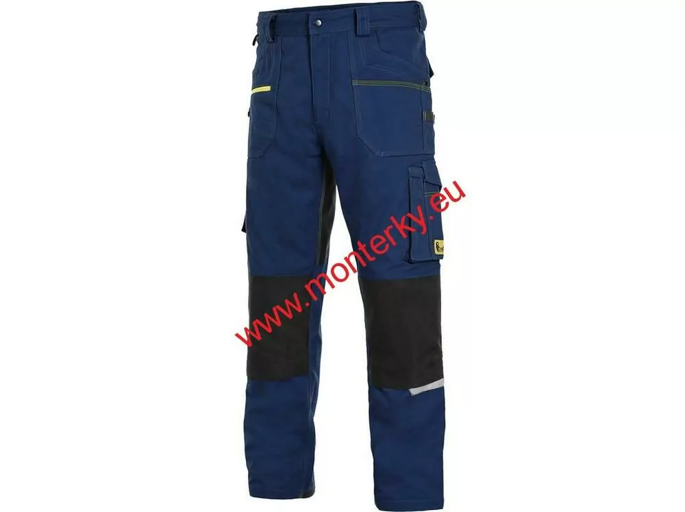 Kalhoty CXS STRETCH, pánské, 1020-027-441 tmavě modro-černé