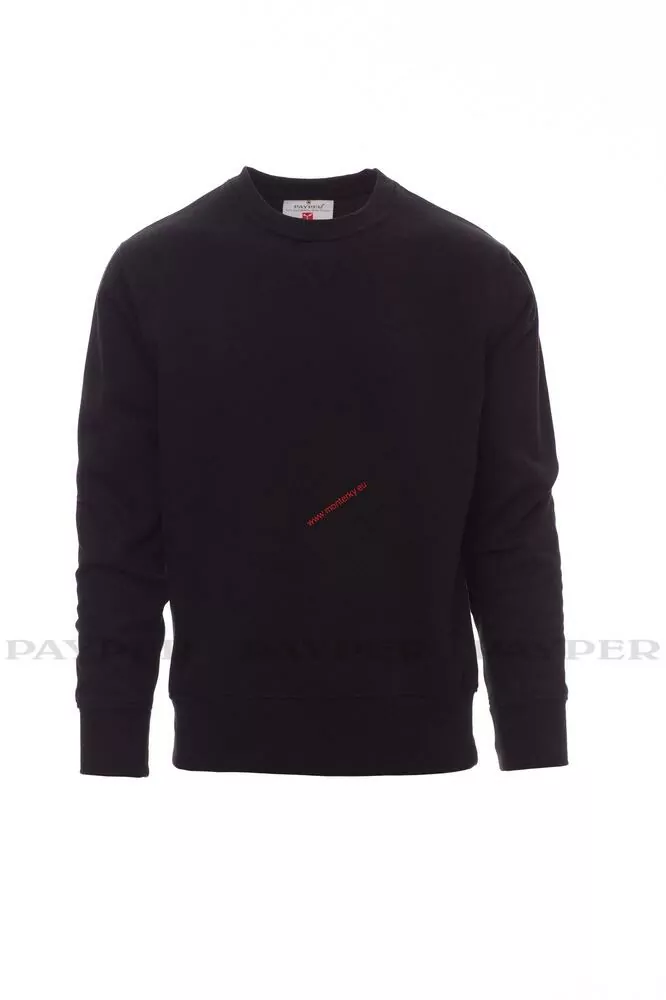 Mikina ORLANDO 001083-0308 PAYPER, ČERNÁ 14000 4XL,5XL