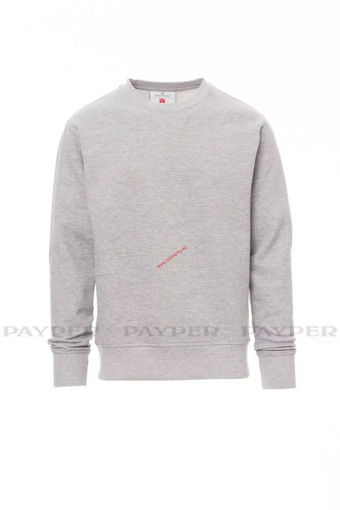 Mikina ORLANDO 001083-0308 PAYPER, ŠEDÁ MELANŽOVÁ 13001, 4XL,5XL