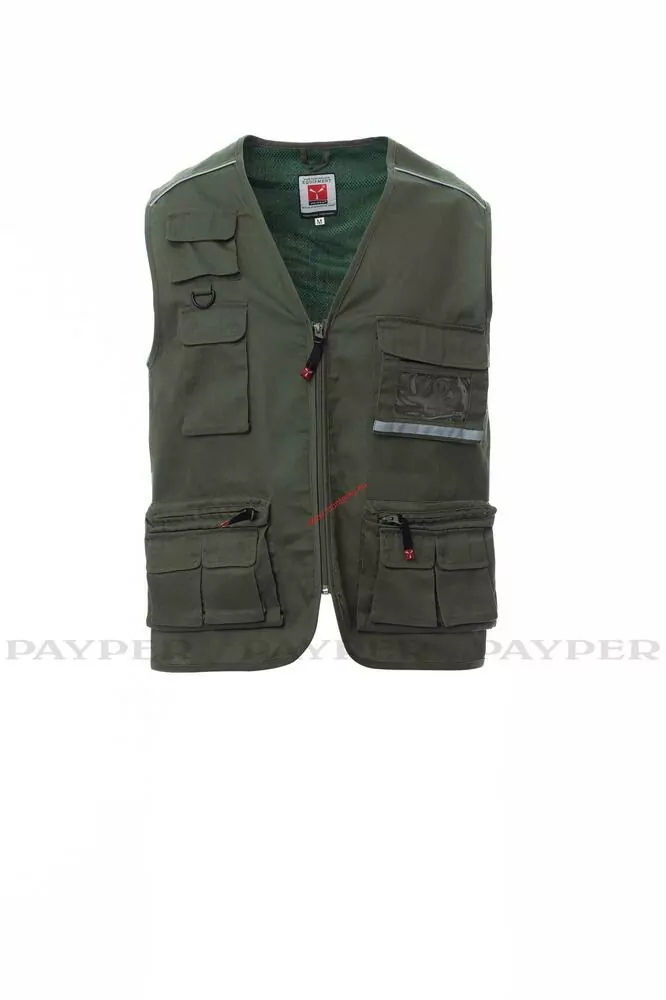 Vesta prac.POCKET 000187-0054,VOJENSKÁ ZELENÁ 07035 PAYPER