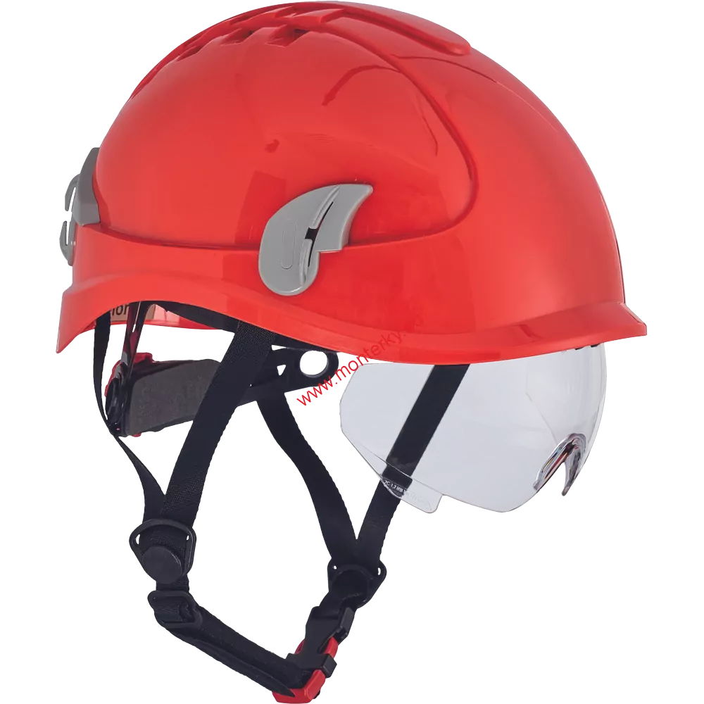 Přilba ALPINWORKER 0601-0122-22-999 HV červená