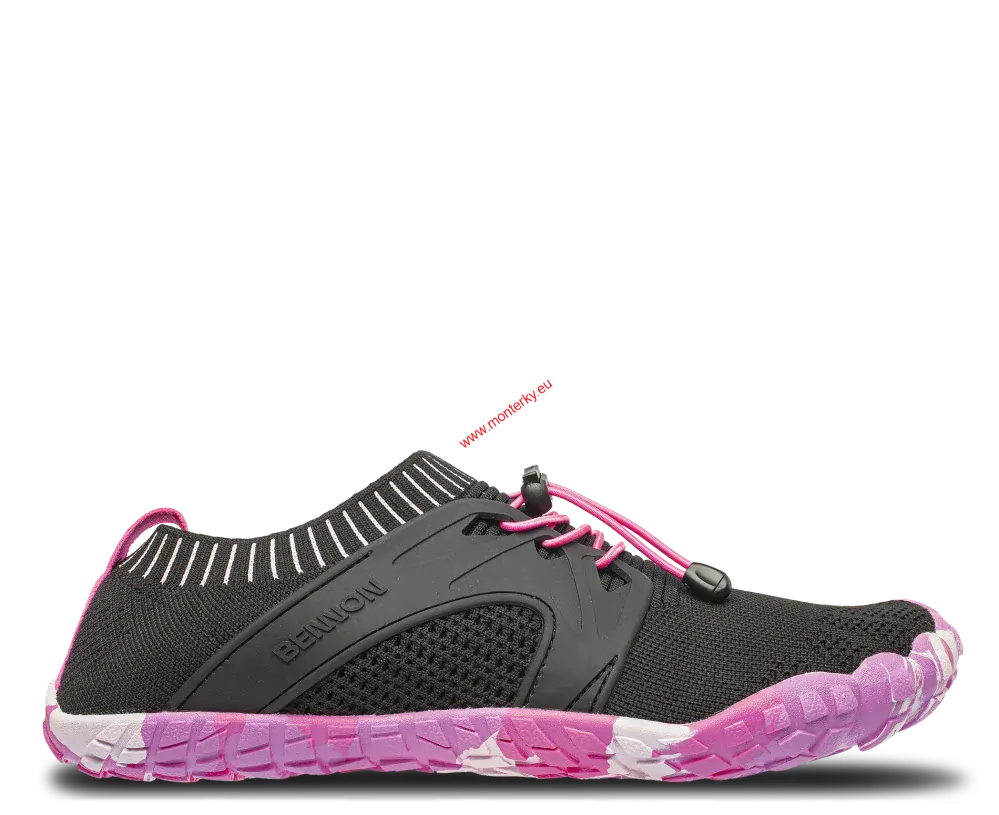 OBUV BOSKY BLACK/PINK BAREFOOT 0939060064