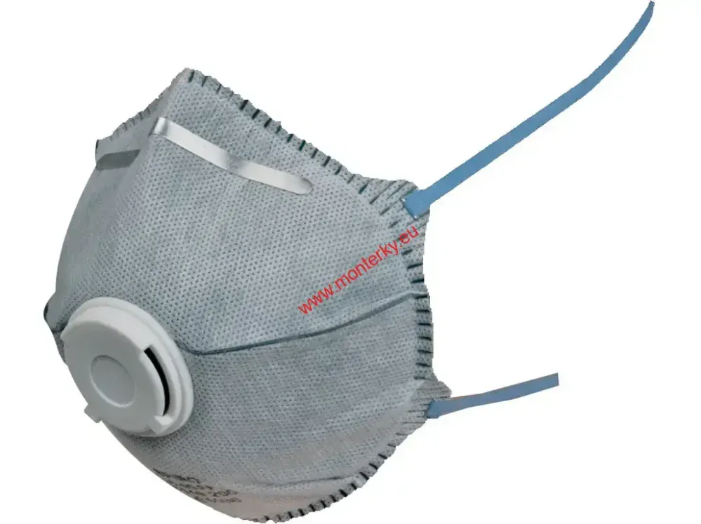 FILTRAČNÍ POLOMASKA CXS SPIRO P2, HY8626, TVAROVANÁ S VENTILKEM A AKTIVNÍM UHLÍM 4510-009-000-00