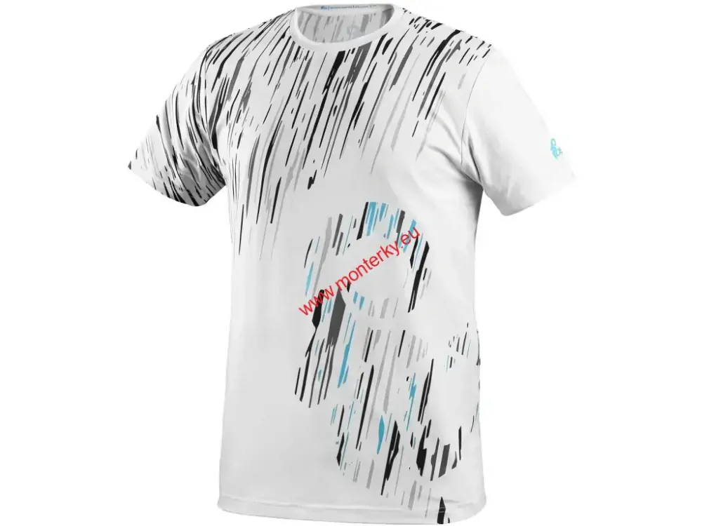 TRIČKO funkční CXS SPORTY COOL, KRÁTKÝ RUKÁV, BÍLÉ 1610-426-100