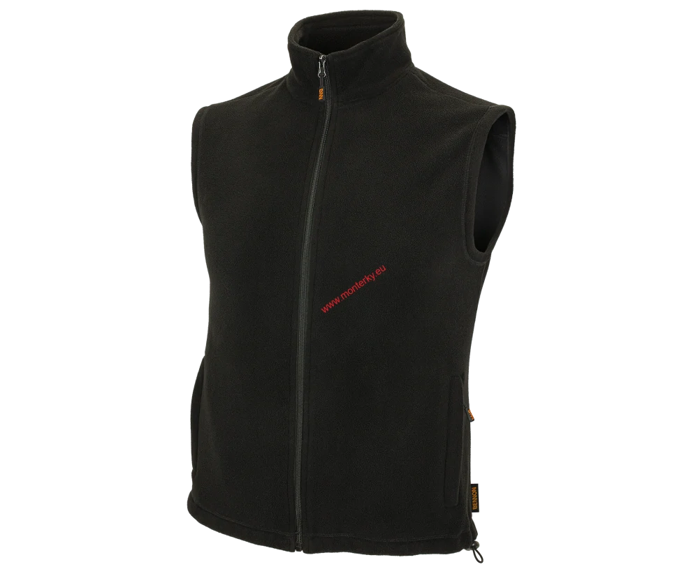 Vesta AŽ 7XL FLEECE Vest black bennon černá 1025160060