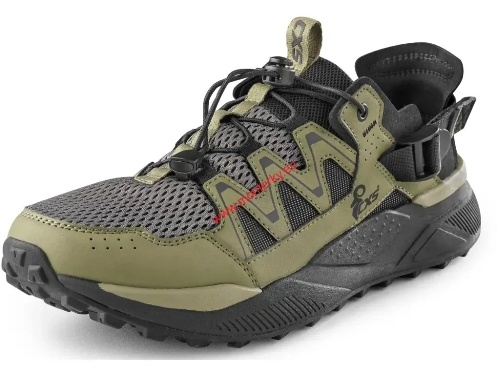 Obuv CXS REG, sandál, khaki-černý 2230-015-532