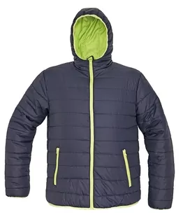 Pánská FIRTH MAN BUNDA, prošívaná, tm. modrá/zelená 0301-0391-41