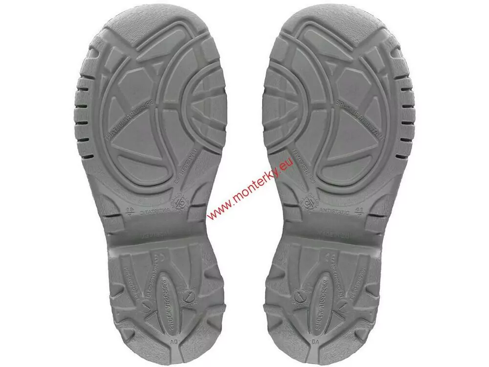 Kotníková obuv SAFETY STEEL MANGAN O2 2114-001-800 Doprodej poslední 1 ks od velikosti