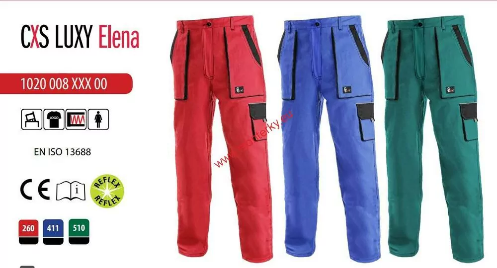 KALHOTY DO PASU CXS LUXY ELENA, DÁMSKÉ, MODRO-ČERNÉ 1020-008-411