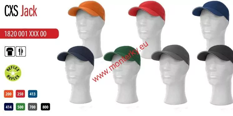 Kšiltovka JACK,1820-001-413 SVĚTLE MODRÁ