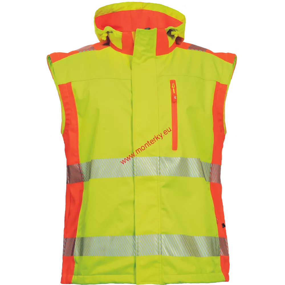 LATTON SOFTSHELLOVÁ BUNDA, výstražná, pánská, 0301-0381-98 žlutá,doprodej poslední 1 ks od velikosti