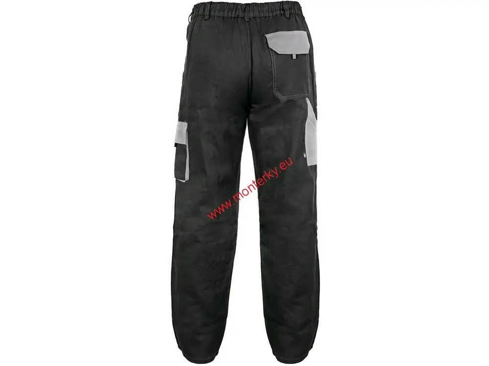 Pánské kalhoty CXS LUXY JOSEF,1020-006-810 černo-šedé