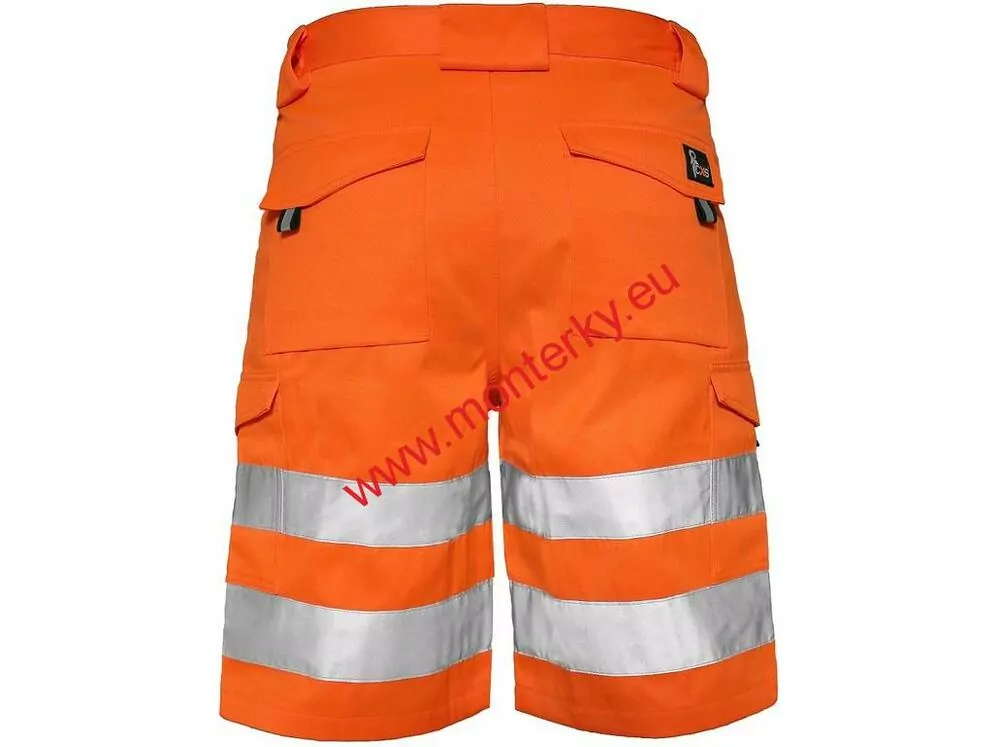 Kraťasy NORWICH, výstražné, pánské,1112-007-200 oranžové