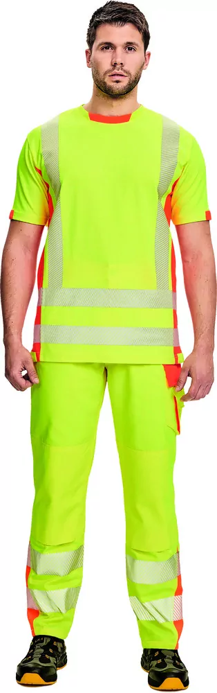  TRIČKO  LATTON T-SHIRT, reflexní,pánské,žluté 0304-0112-98,doprodej poslední 1 ks od velikosti