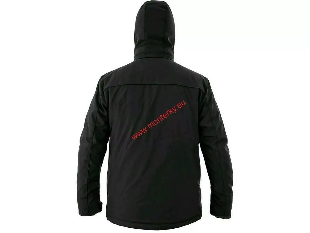 Bunda VEGAS, zimní, pánská, černá AŽ 6XL 1220-013-800