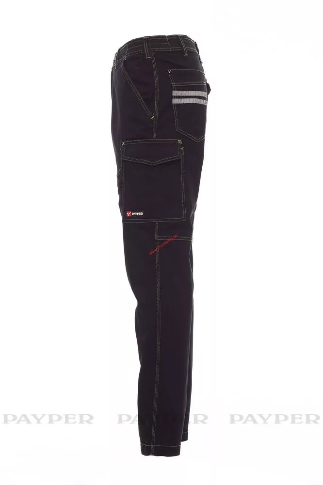 Kalhoty WORKER STRETCH 001199-0376 ČERNÉ 14000 XXS-5XL