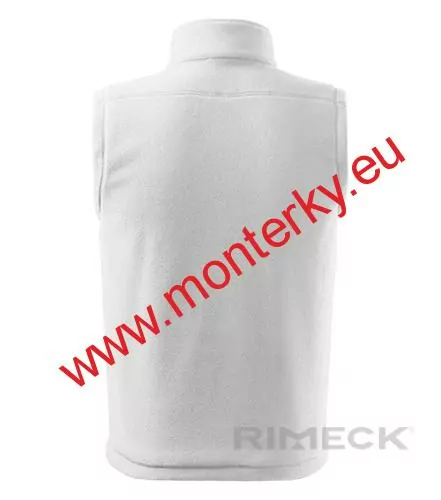 Vesta fleece unisex NEXT 518, bílá 00