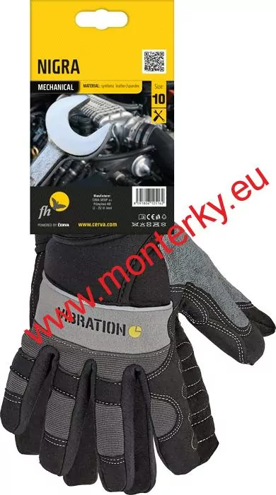 Rukavice kombinované NIGRA FH 10" 0101-0081-99