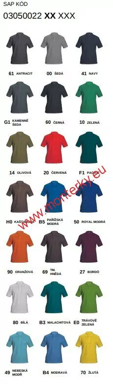 Polokošile DHANU 0305-0022-27 bordó