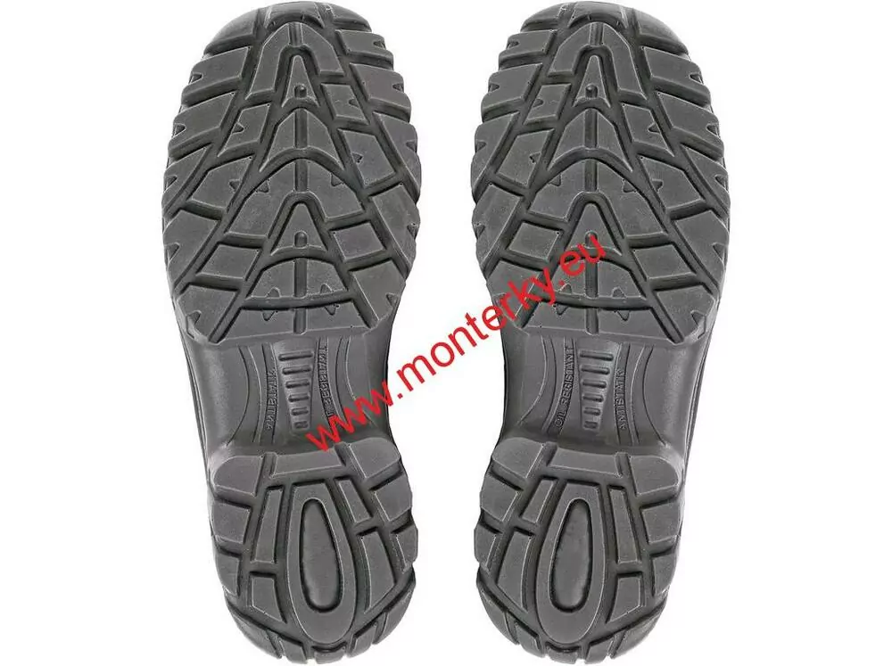 OBUV SANDÁL CXS UNIVERSE SOLAR S1P ESD, ČERNO-ZELENÁ 2136-025-808