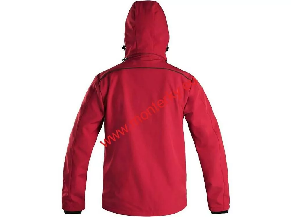 Pánská softshell bunda DURHAM 1230-072-260 červená