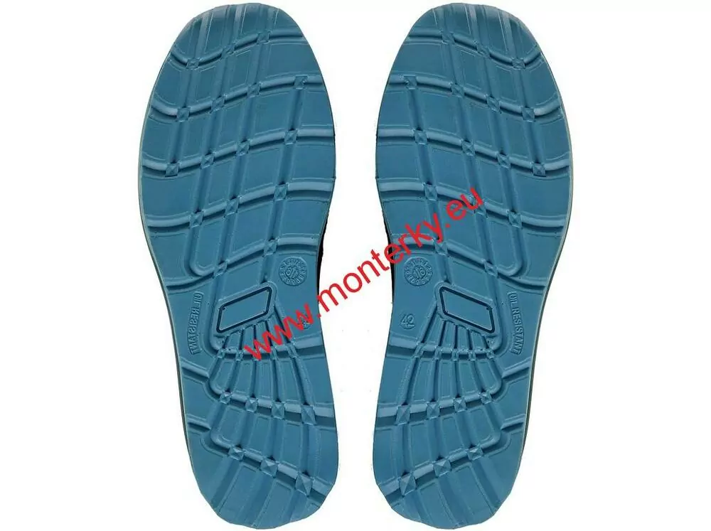 Obuv polobotka CXS TEXLINE SILBA S1P ESD,2126-060-806 černo - modrá