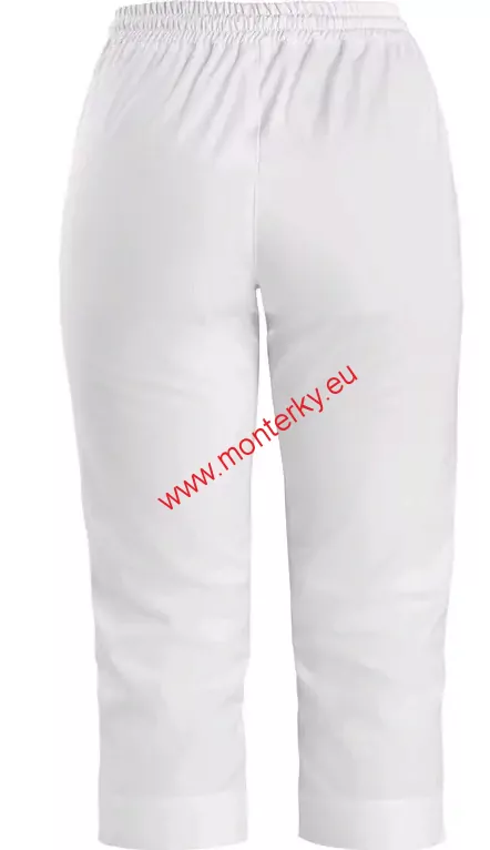 Dámské kalhoty CXS AMY, 3/4 délka bílé 1150-091-100