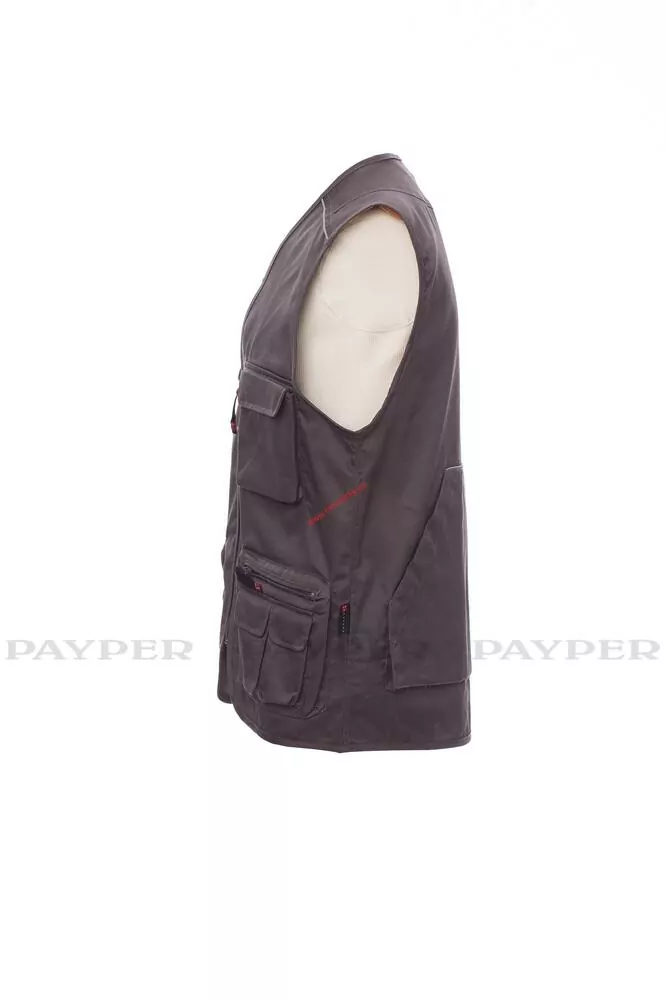 Vesta prac. POCKET 000187-0054 šedá 13007 PAYPER 4XL,5XL