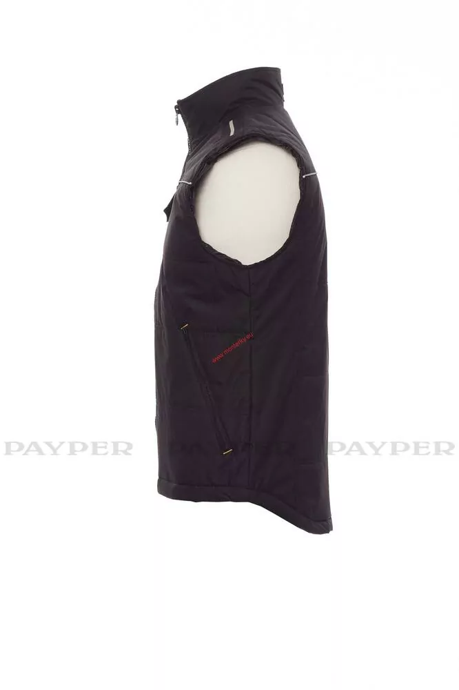 Vesta zimní unisex AIRSPACE 001029-0049, ČERNÁ 14000, 3XL, 4XL,5XL