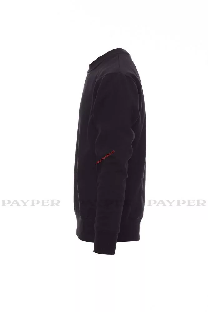 Mikina ORLANDO 001083-0308 PAYPER, ČERNÁ 14000 4XL,5XL