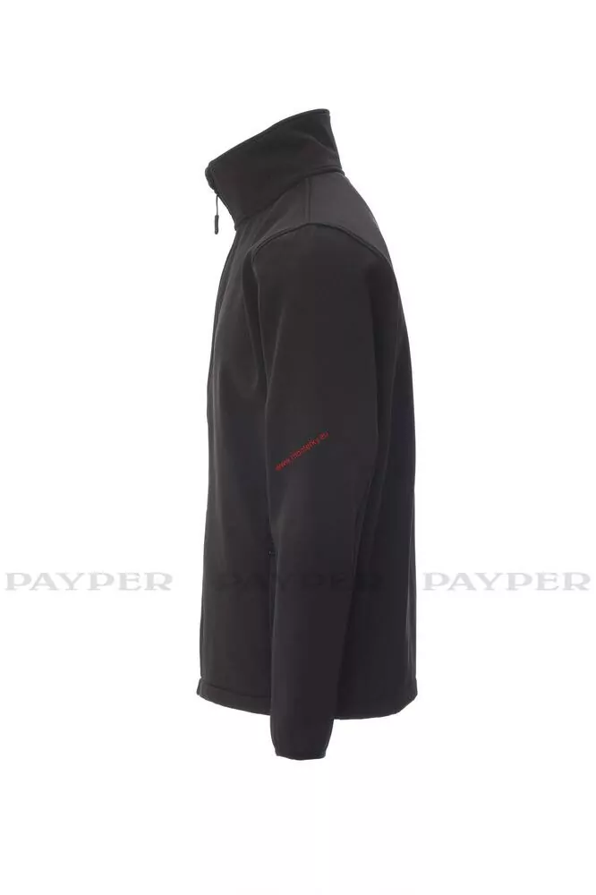 BUNDA SOFTSHELL PAYPER PERTH 001474-0491 , černá až 5XL