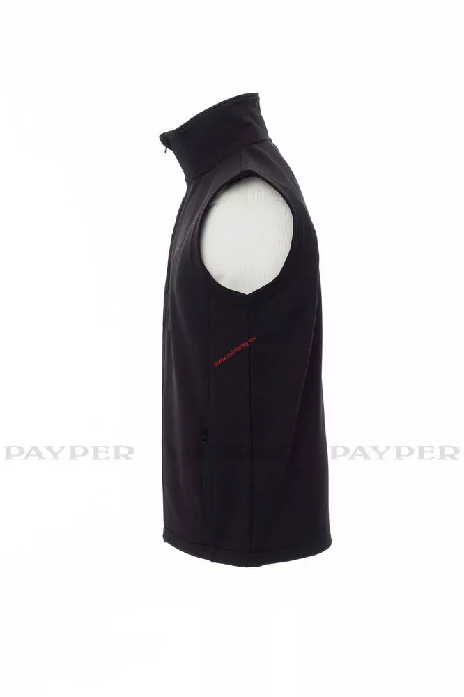 Softshellová vesta PAYPER, GLASGOW 1363-0355 černá 14000,4XL,5XL