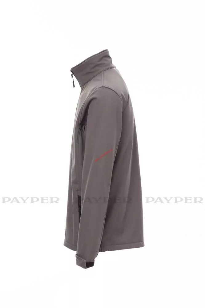 BUNDA SOFTSHELL PAYPER,DUBLIN 13008 šedá až 5XL
