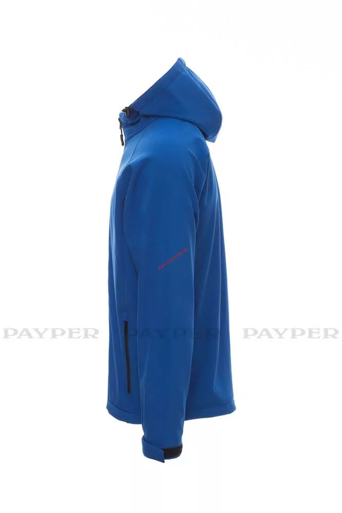 BUNDA SOFTSHELL PAYPER GALE 001044-0355,09000 KRÁLOVSKÁ MODRÁ