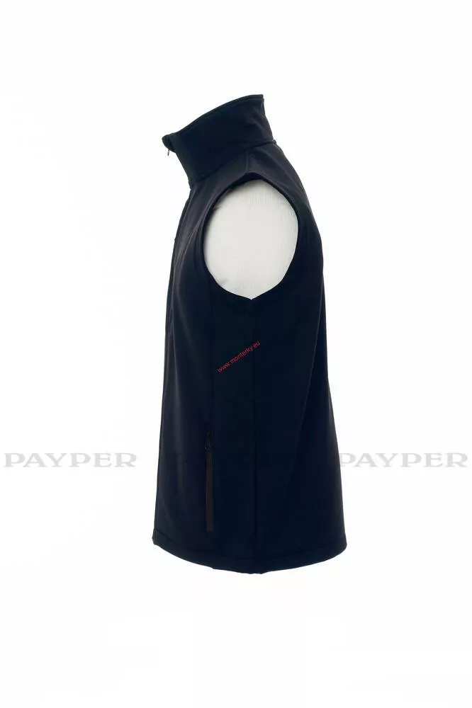 Softshellová vesta PAYPER, GLASGOW 1363-0355 NÁMOŘNICKÁ MODRÁ 08007, 4XL,5XL