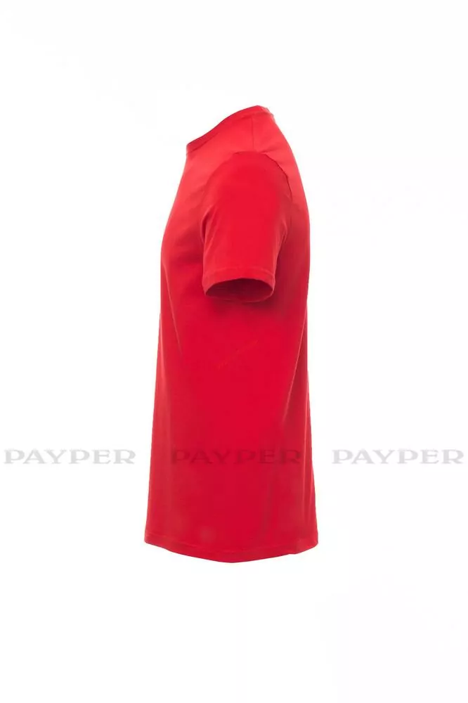 Tričko krátký rukáv SUNSET, výztuhy ramen, červená 000101-0030/03000 až 5XL