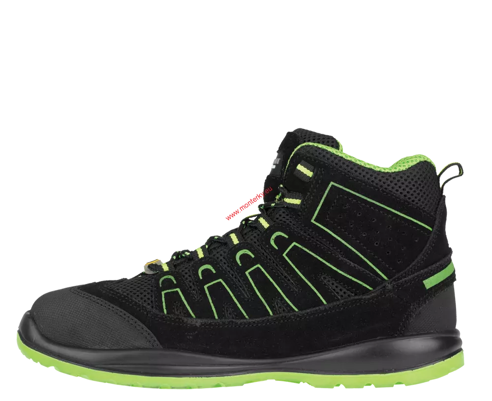 Obuv prac. ALEGRO S1P ESD GREEN HIGH C91200v65