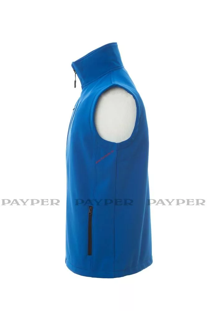 Softshellová vesta PAYPER, GLASGOW 1363-0355 KRÁLOVSKÁ MODRÁ 09000 až 5XL