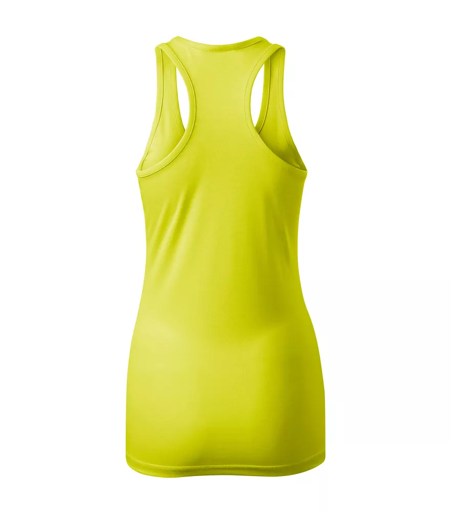 Tílko dámské RACER167, neon yellow 90