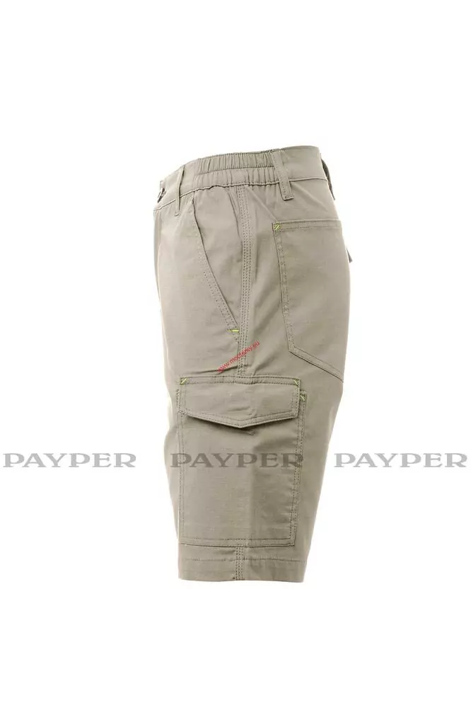 ŠORTKY SERVICE S00328-P055 KHAKI 11006 strečové až 5XL