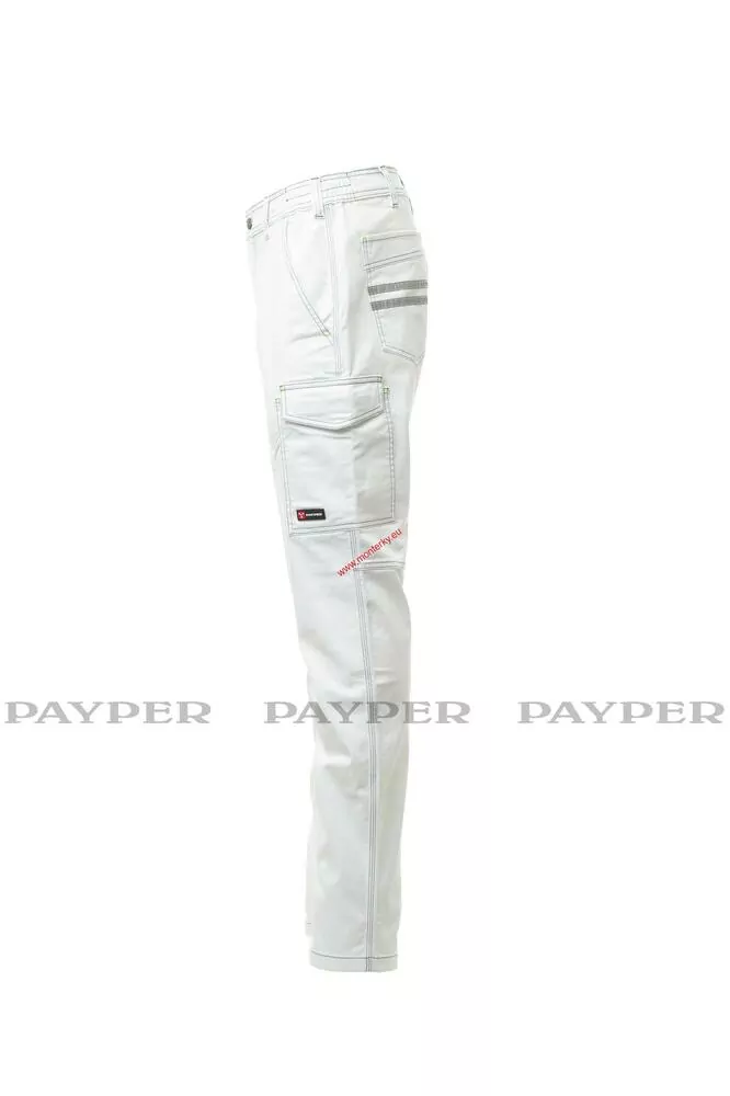 Kalhoty WORKER STRETCH 001199-0376 00000 bílé, XS-5XL