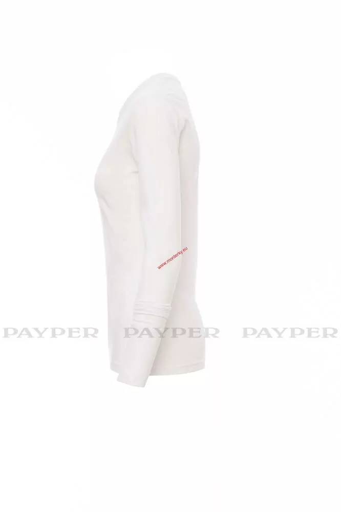 Tričko dámské dlouhý rukáv PINETA LADY 890-0033 00000 bílé