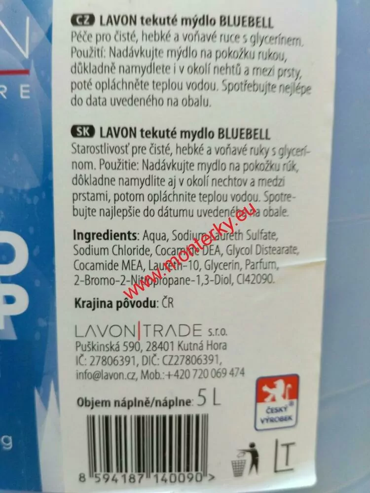 Tekuté mýdlo 5 litrů 5131-008-000-00